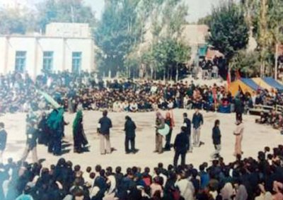 مراسم عزاداری در آذرشهر